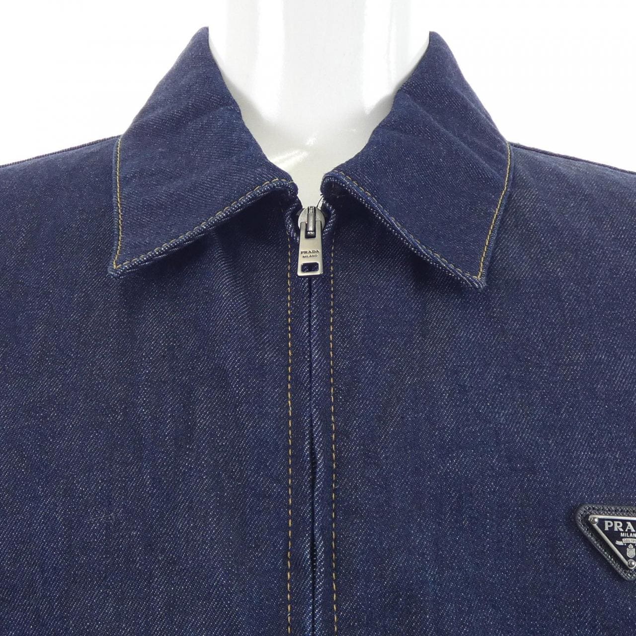 プラダ PRADA トライアングルロゴ GEB301 SOOO 17XA デニムジャケット
