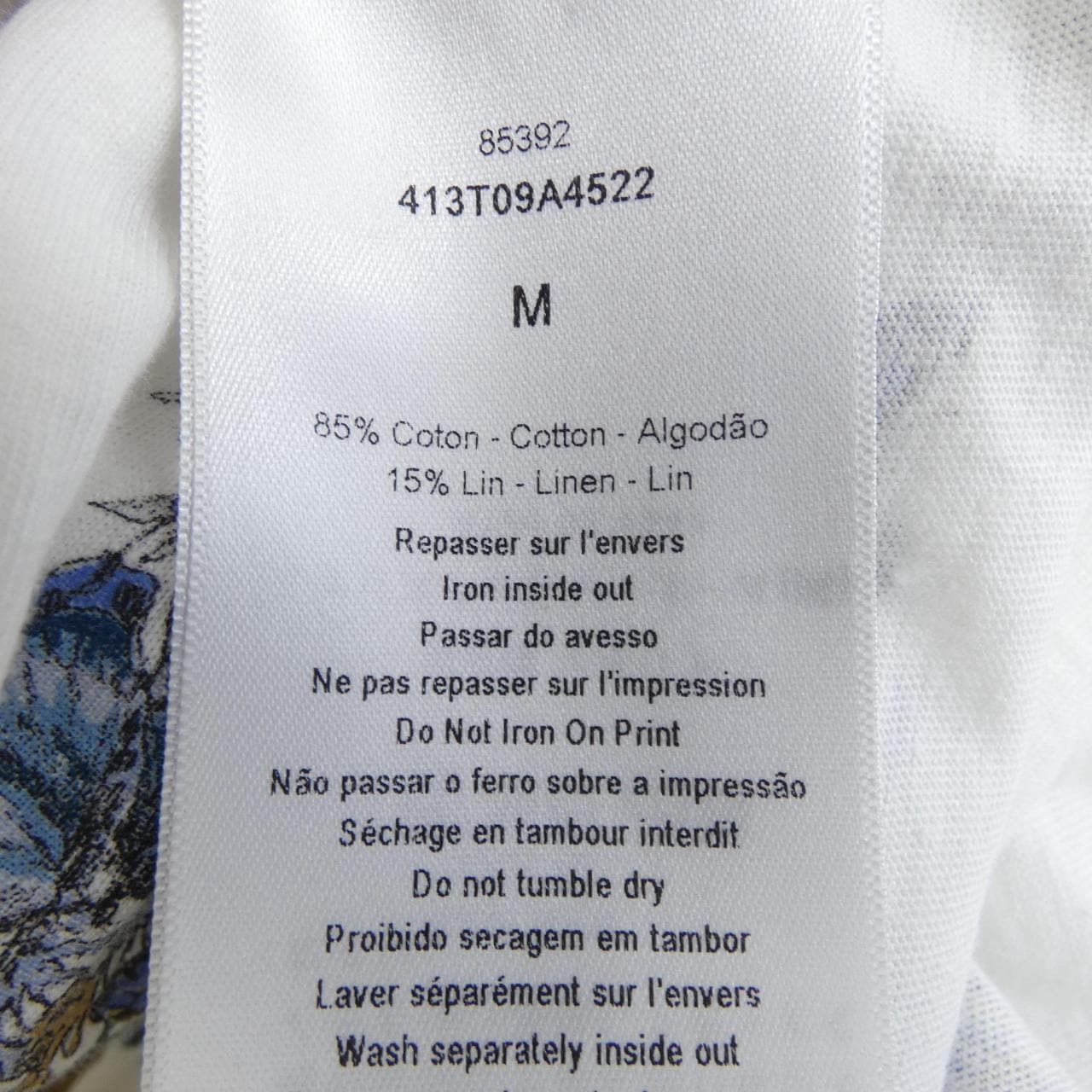 クリスチャンディオール CHRISTIAN DIOR 413T09A4522 Tシャツ
