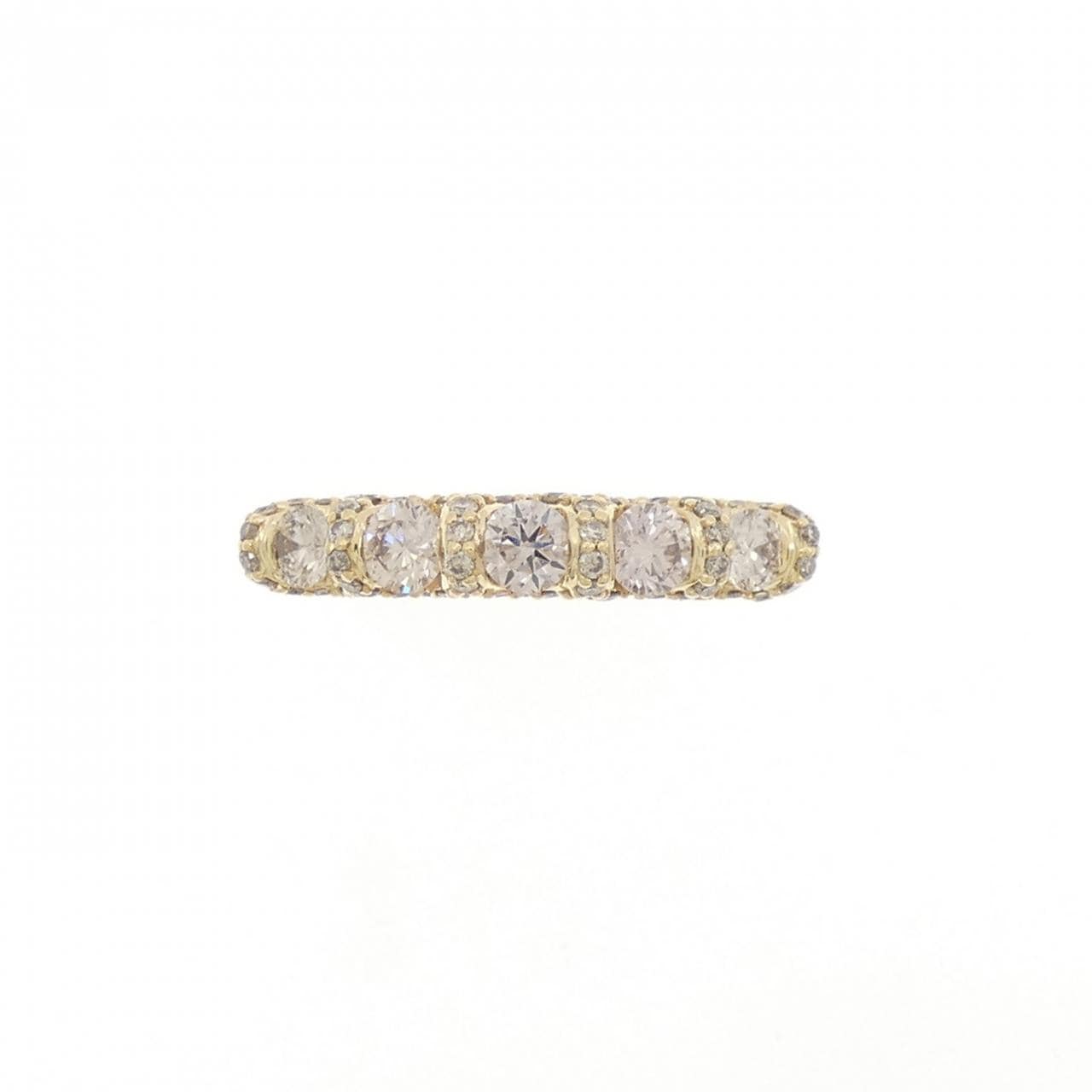 K18YG ダイヤモンド リング 0.70CT