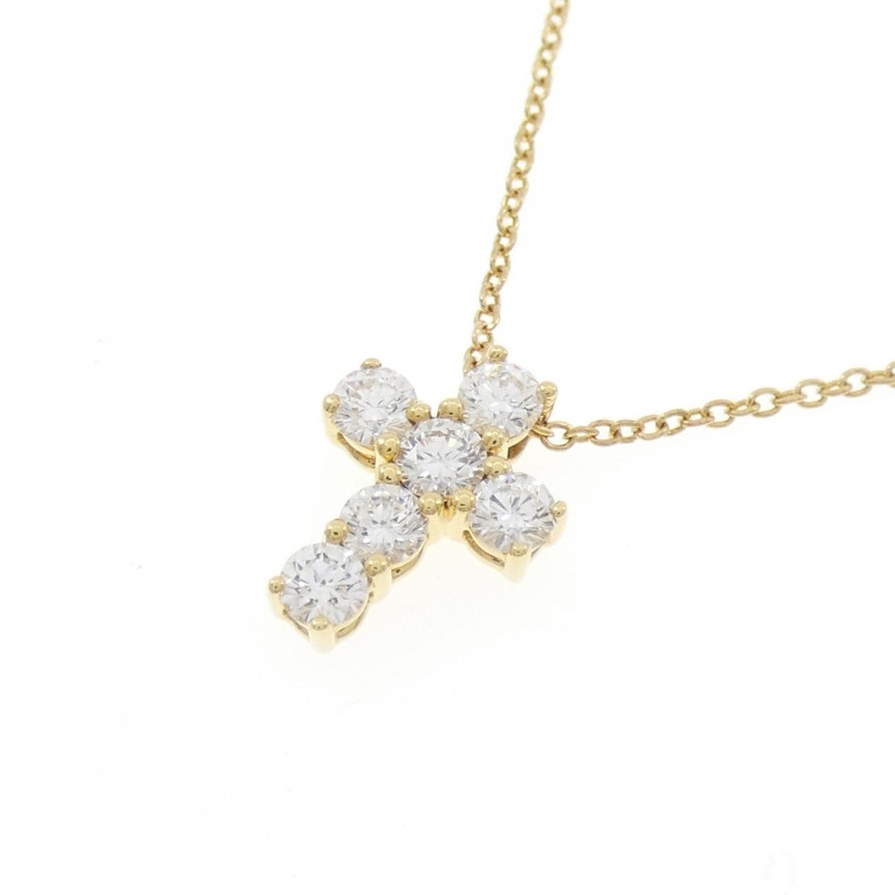 ギメル クロス ネックレス 0.605CT