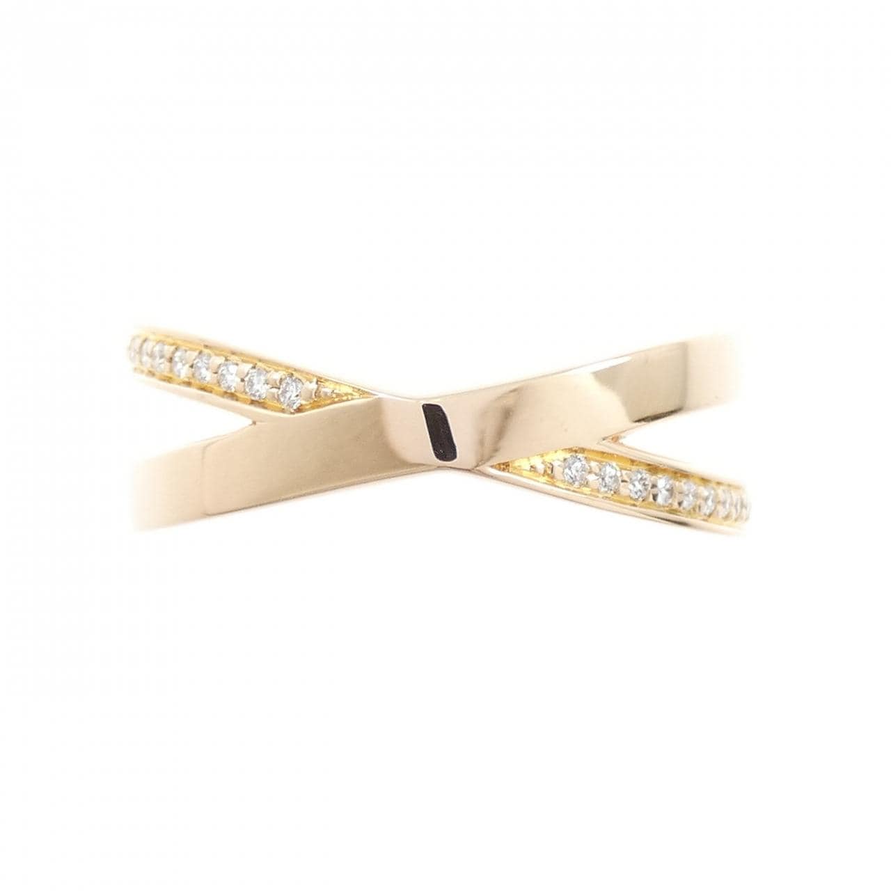 TIFFANY X Narrow Ring 0.08CT