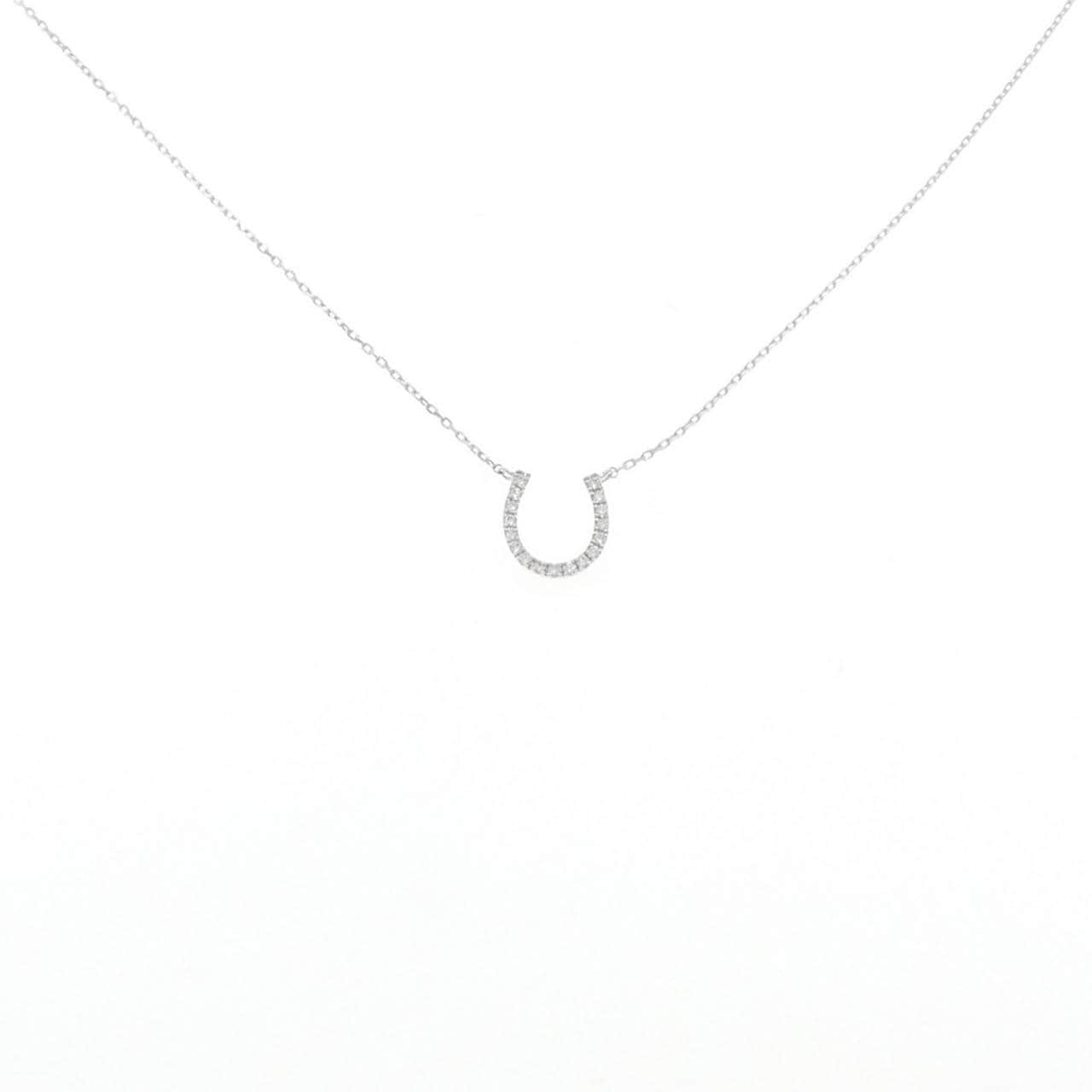 スタージュエリー ホースシュー ダイヤモンド ネックレス