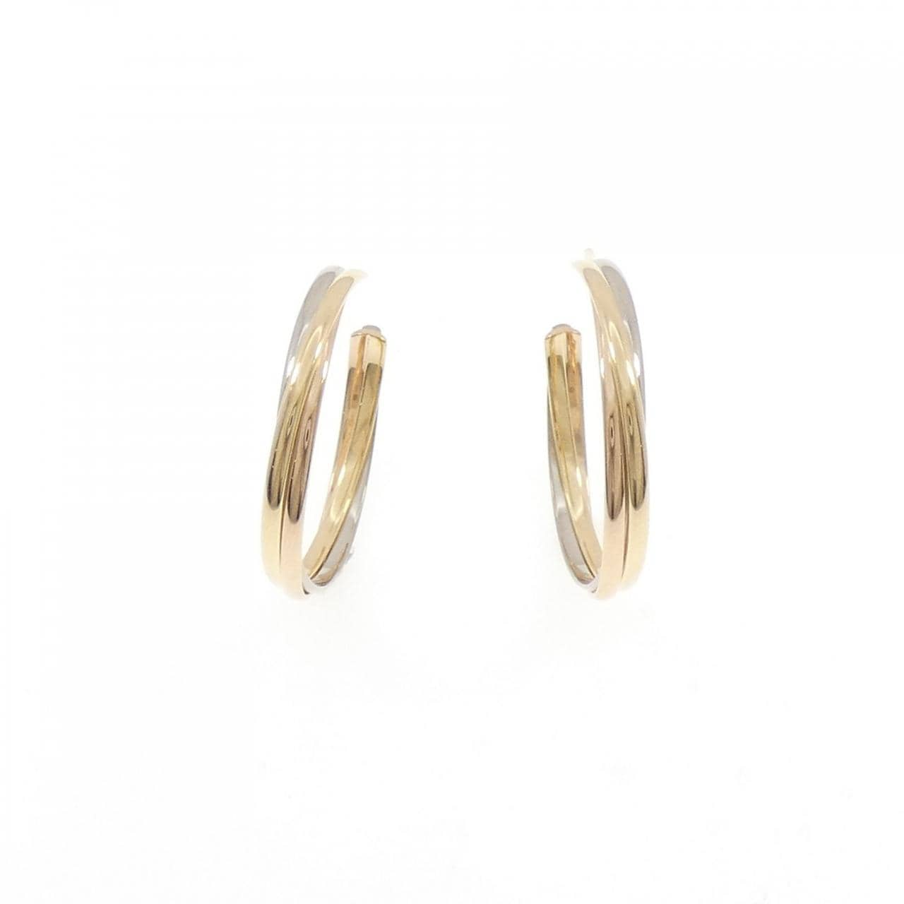 カルティエ トリニティ フープ ピアス