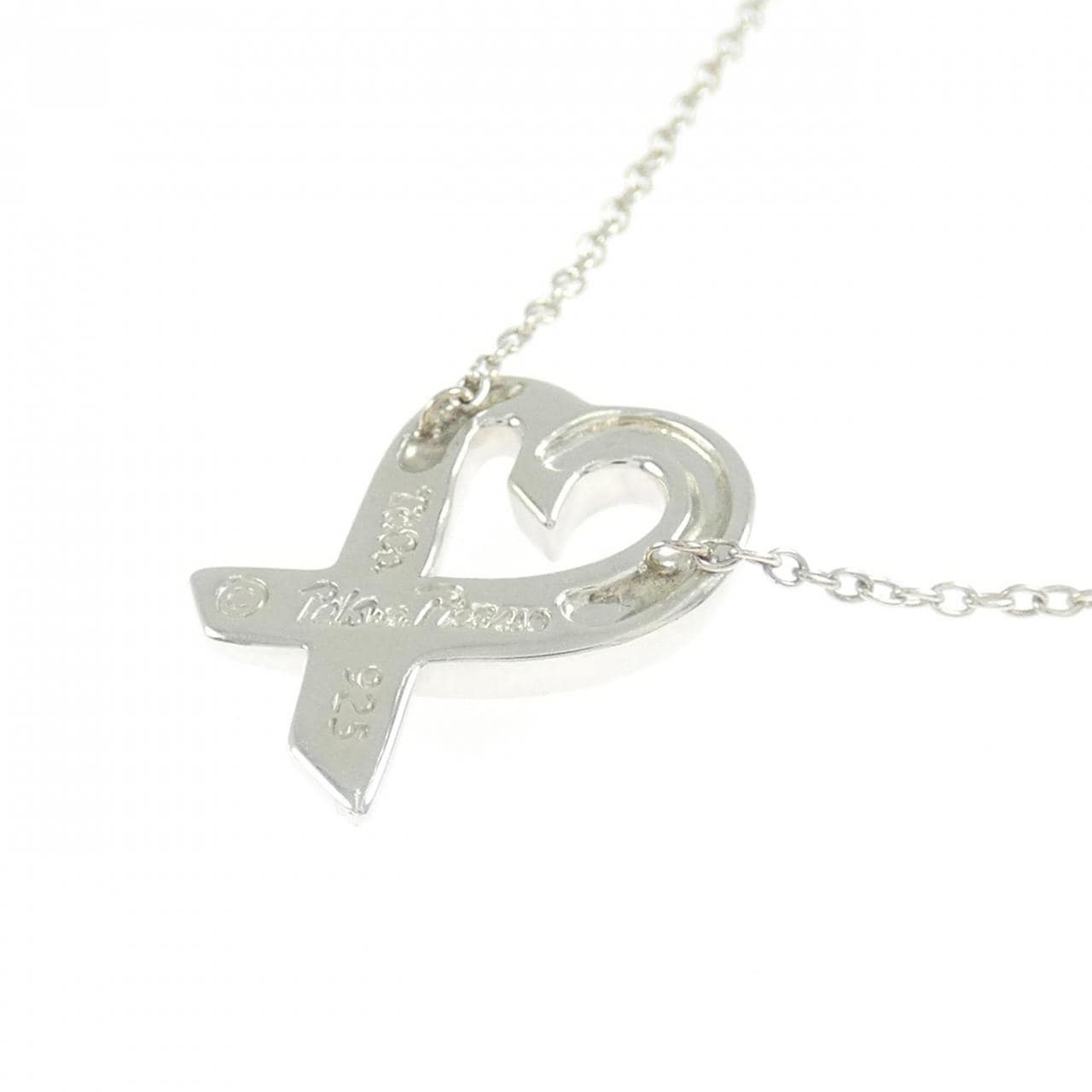 ティファニー ラビングハート スモール ネックレス