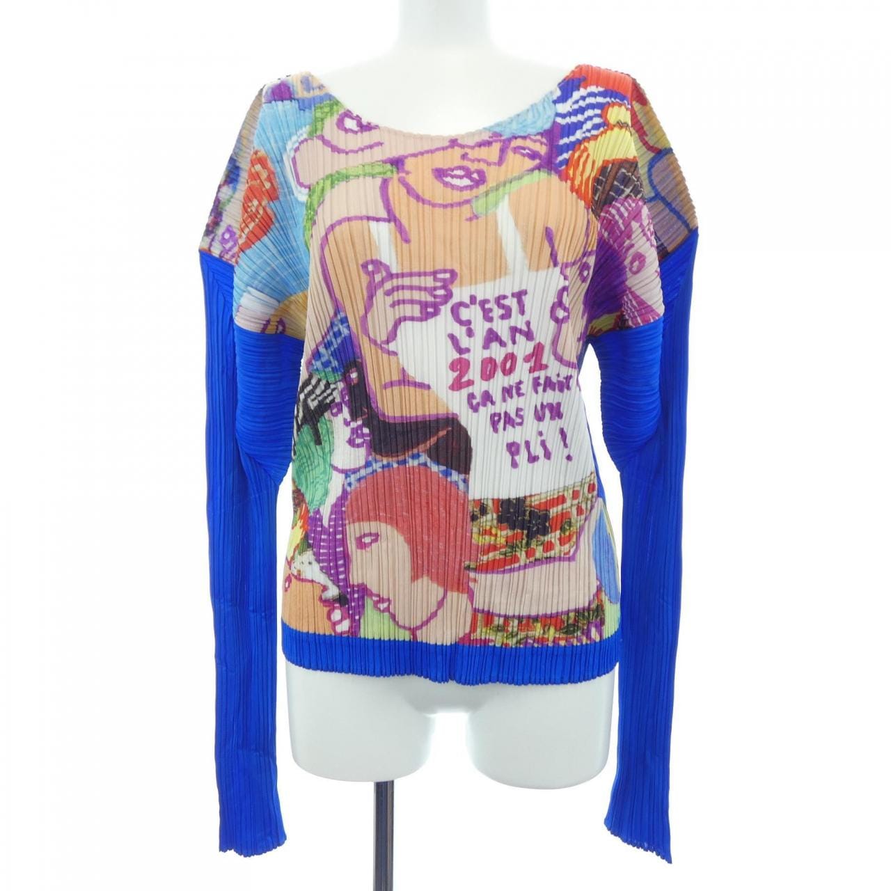 【ヴィンテージ】プリーツプリーズ PLEATS PLEASE 2001 LAMIA ZIADE PP12-JK227 トップス