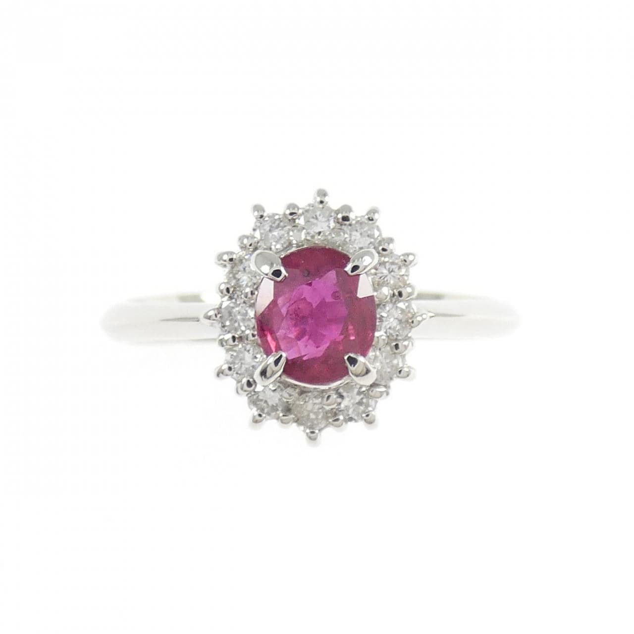 PT900 ルビー リング 0.56CT