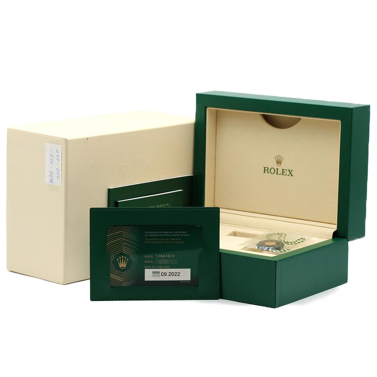 ロレックス サブマリーナーデイト 126610LV SS 自動巻 ランダム番