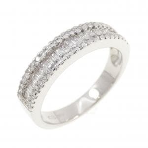 K18WG ダイヤモンド リング 0.43CT