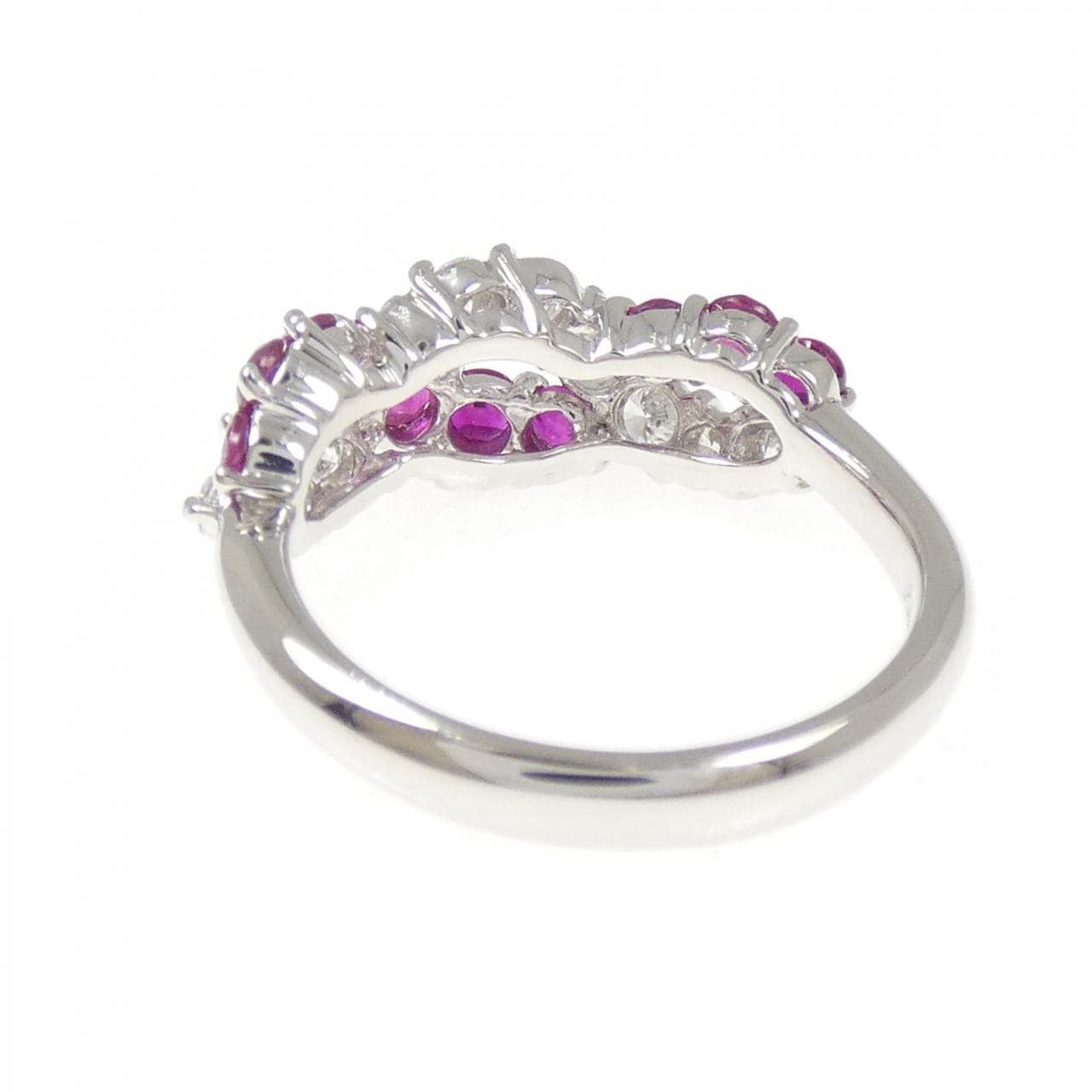 PT900 ルビー リング 0.81CT