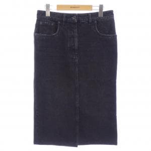 プラダ PRADA トライアングルロゴ デニムロング GFD163 S222 109N スカート