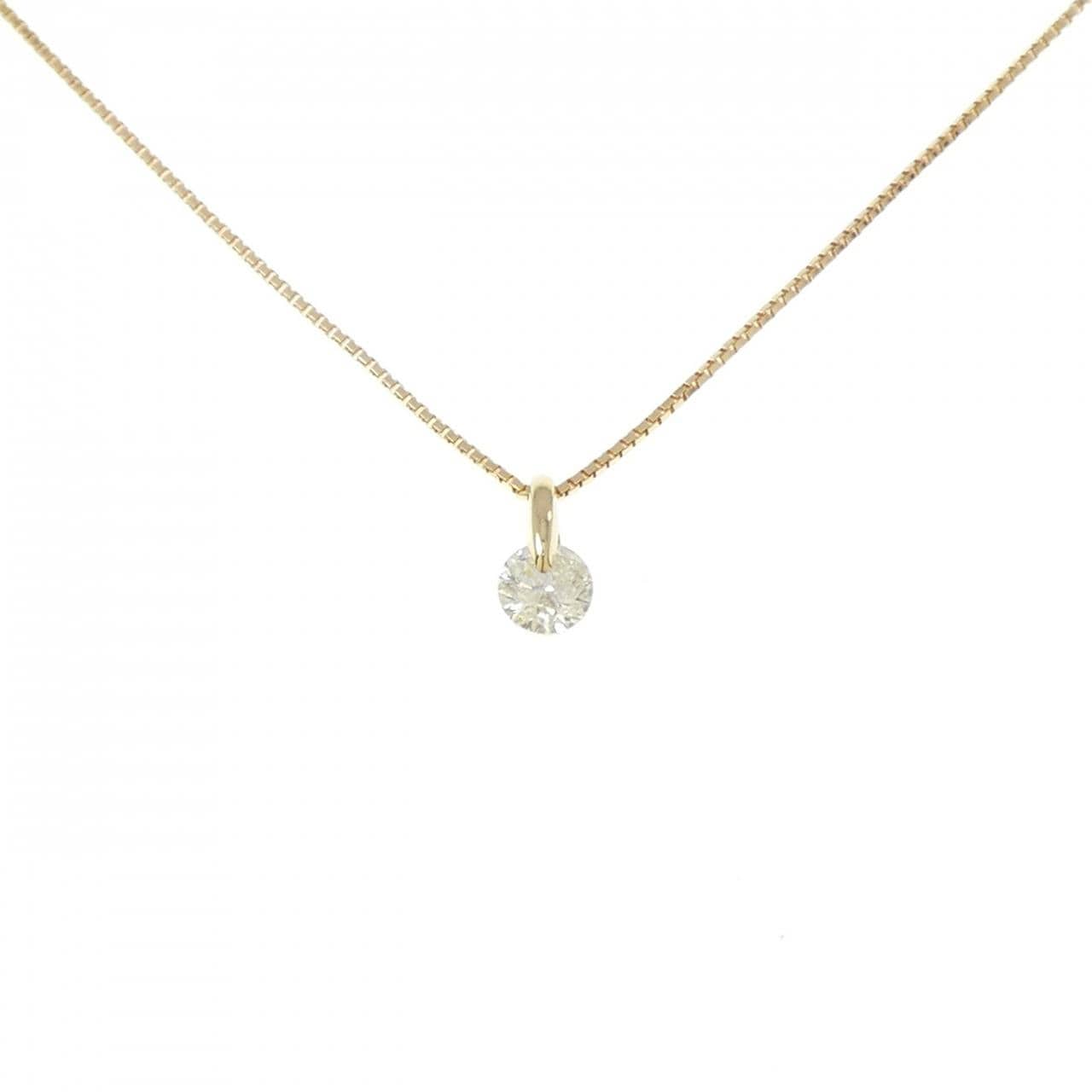 K18YG ダイヤモンド ネックレス 0.30CT