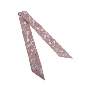 【未使用品】エルメス LES CLES A POIS ツイリー 063871S スカーフ