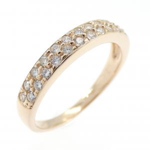 K18PG ダイヤモンド リング 0.20CT