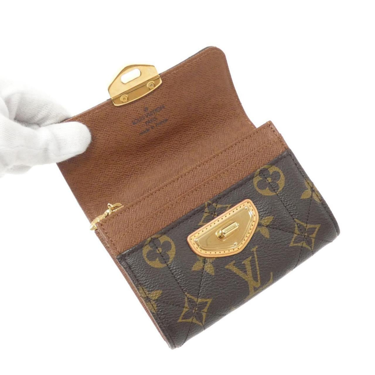 LOUIS VUITTON Monogram Portefeuille Compact Monogram Etoile M63799 Wallet