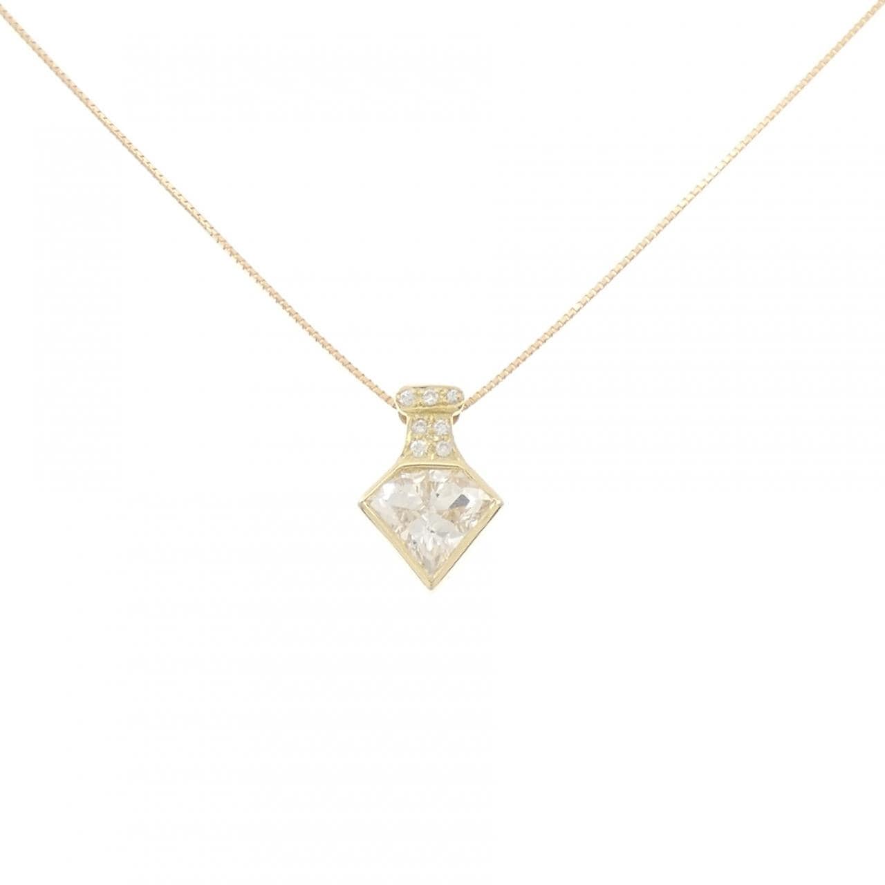 K18YG ダイヤモンド ネックレス 1.676CT