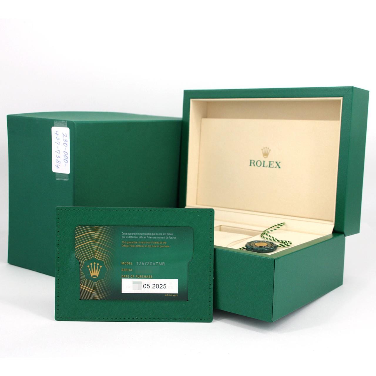 ロレックス GMTマスターⅡ 126720VTNR･3 SS 自動巻 ランダム番