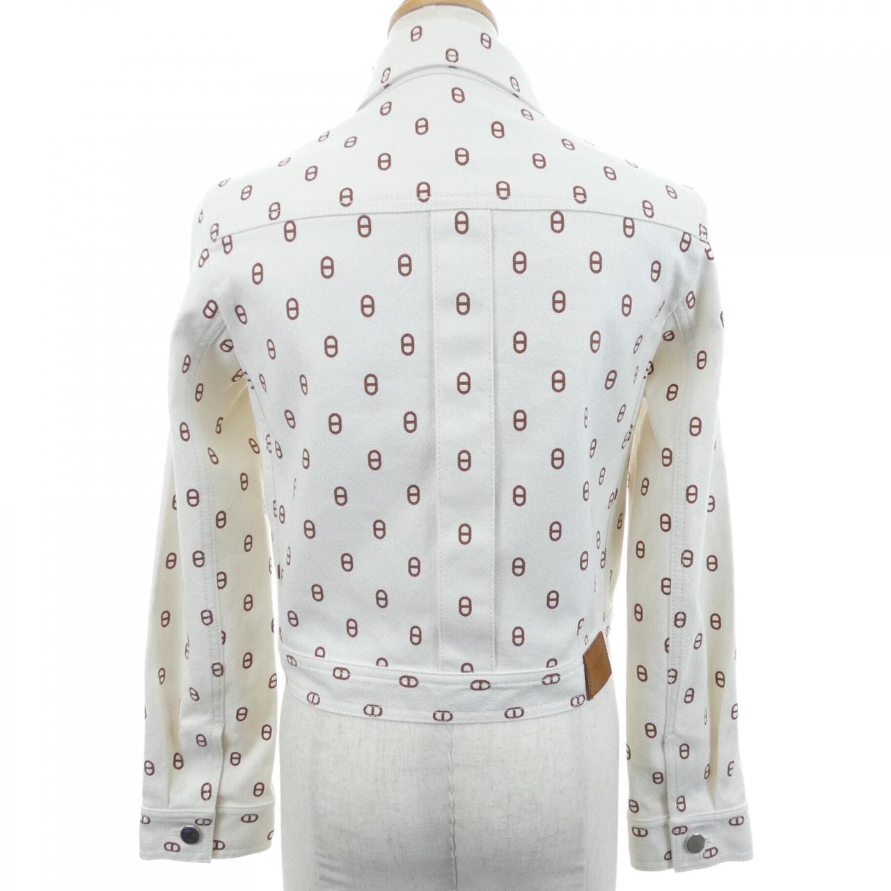 エルメス HERMES シェーヌ･ダンクル　クルー･ド･セル 4E0215D3 ジャケット