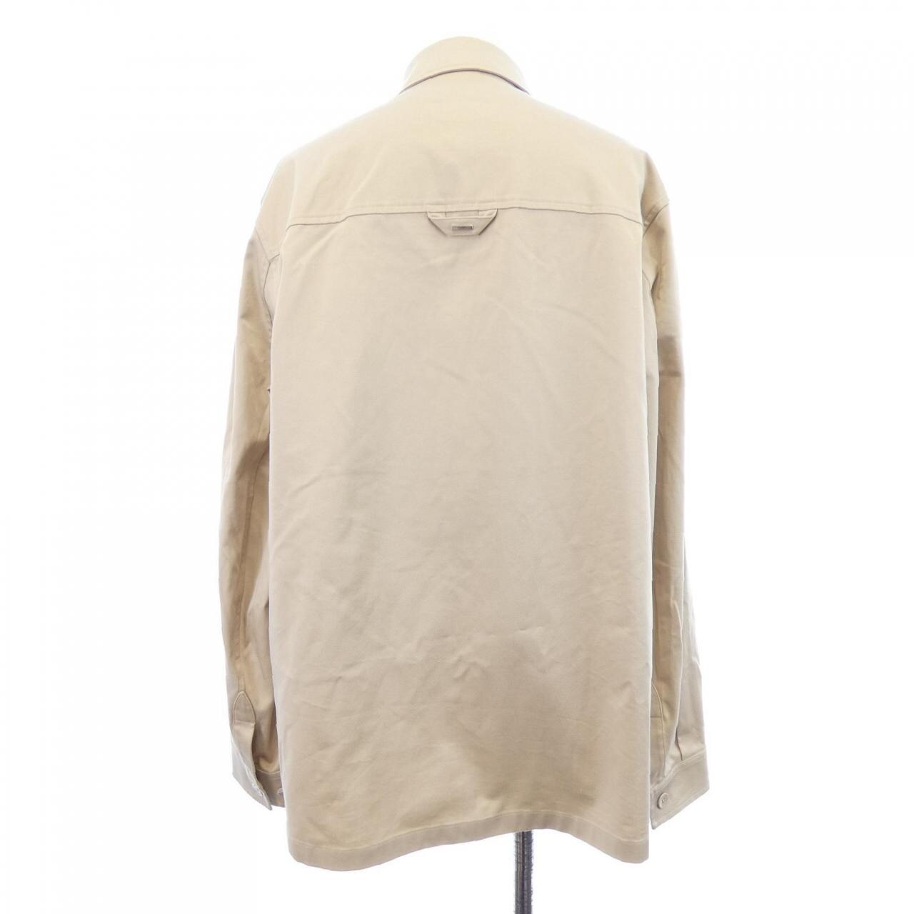 ルイヴィトン LOUIS VUITTON フロックカジュアルコットンオーバーシャツ HQB45WFUG ジャケット