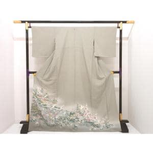 【未使用品】色留袖　仲野雅峰　丸に橘