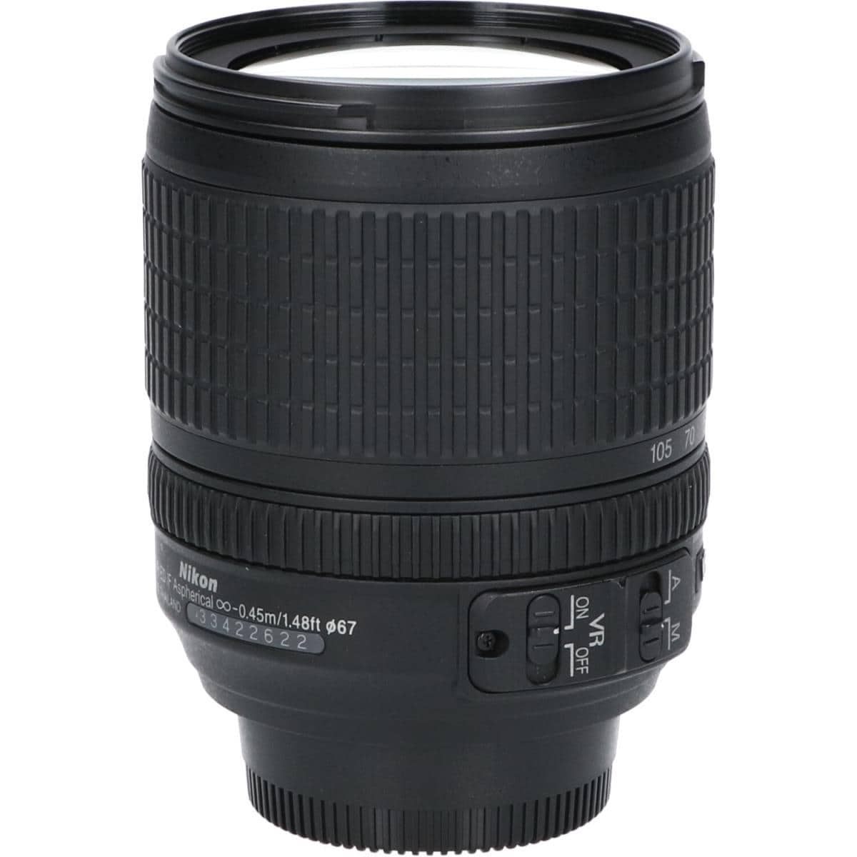 ＮＩＫＯＮ　ＡＦ－Ｓ　ＤＸ１８－１０５ｍｍ　Ｆ３．５－５．６Ｇ　ＶＲ