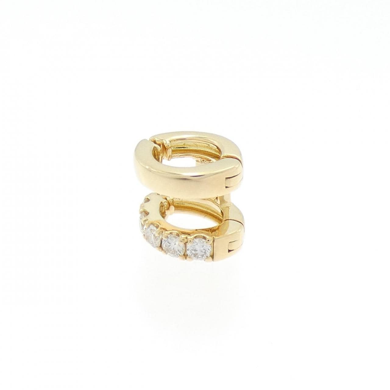 STAR JEWELRY钻石耳夹 0.12 克拉单耳