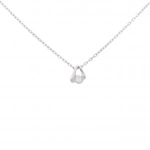 PT900/PT850 ダイヤモンド ネックレス 0.1CT