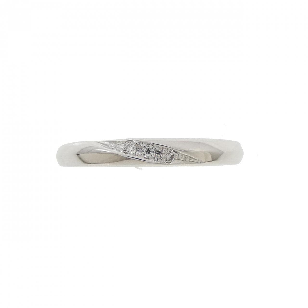 K10WG ダイヤモンド リング 0.02CT