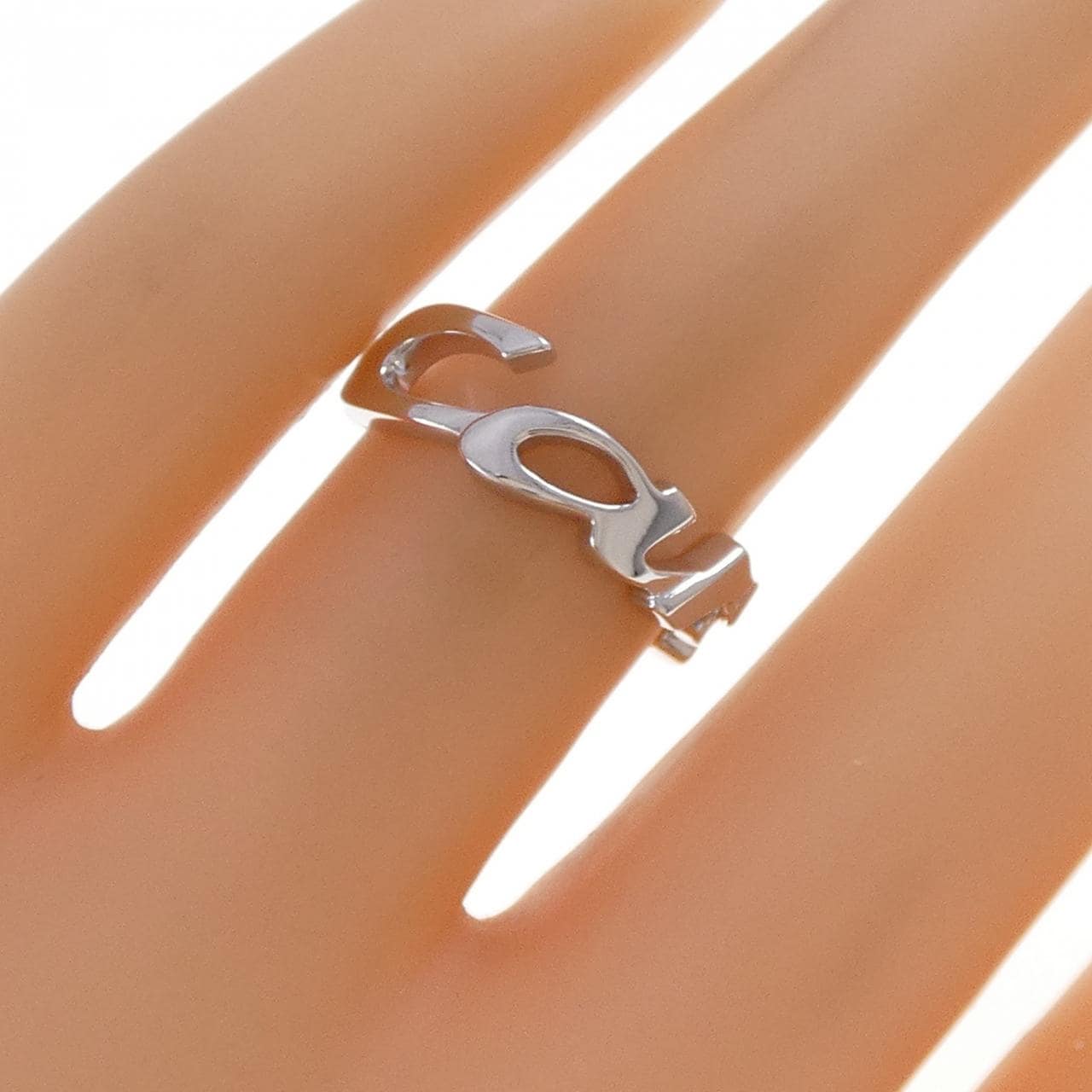 カルティエ ジグネチャー 2004年X'mas限定 リング