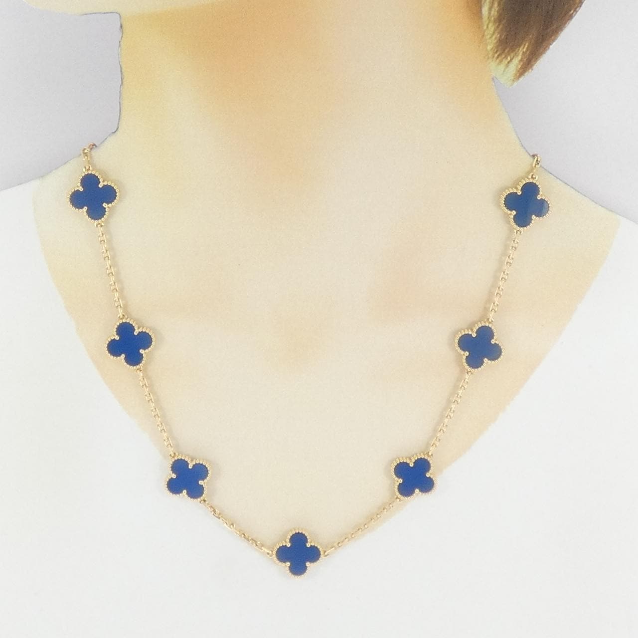 ヴァンクリーフ&アーペル ヴィンテージアルハンブラ 10モチーフ ネックレス