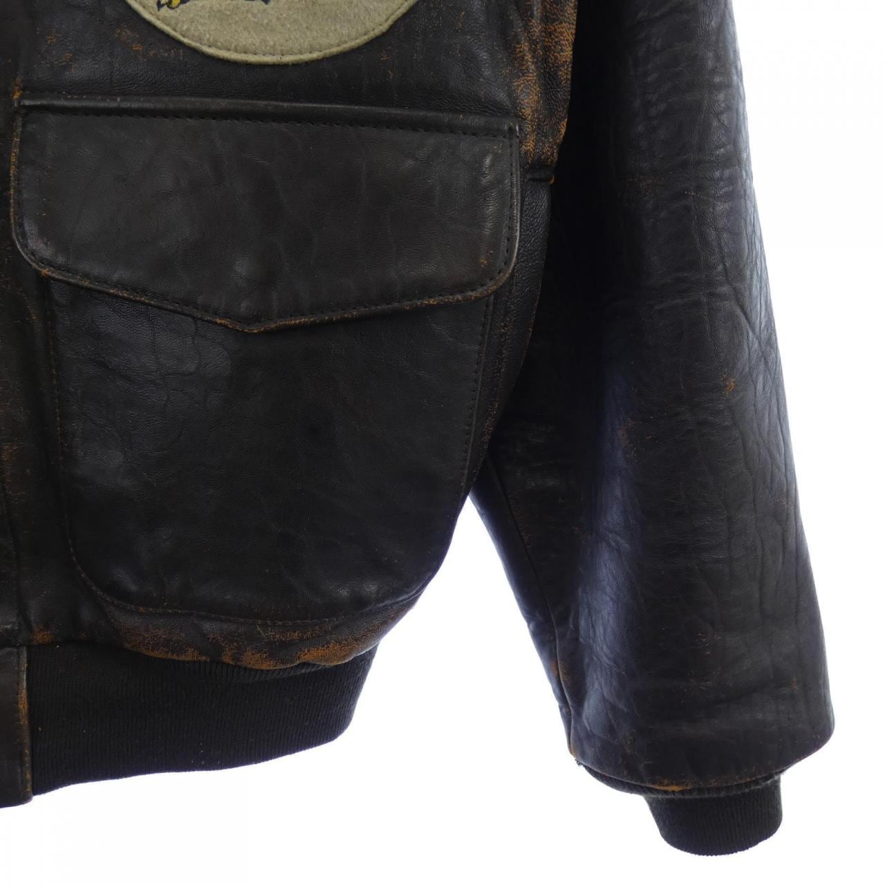 アヴィレックス AVIREX A-2 レザージャケット