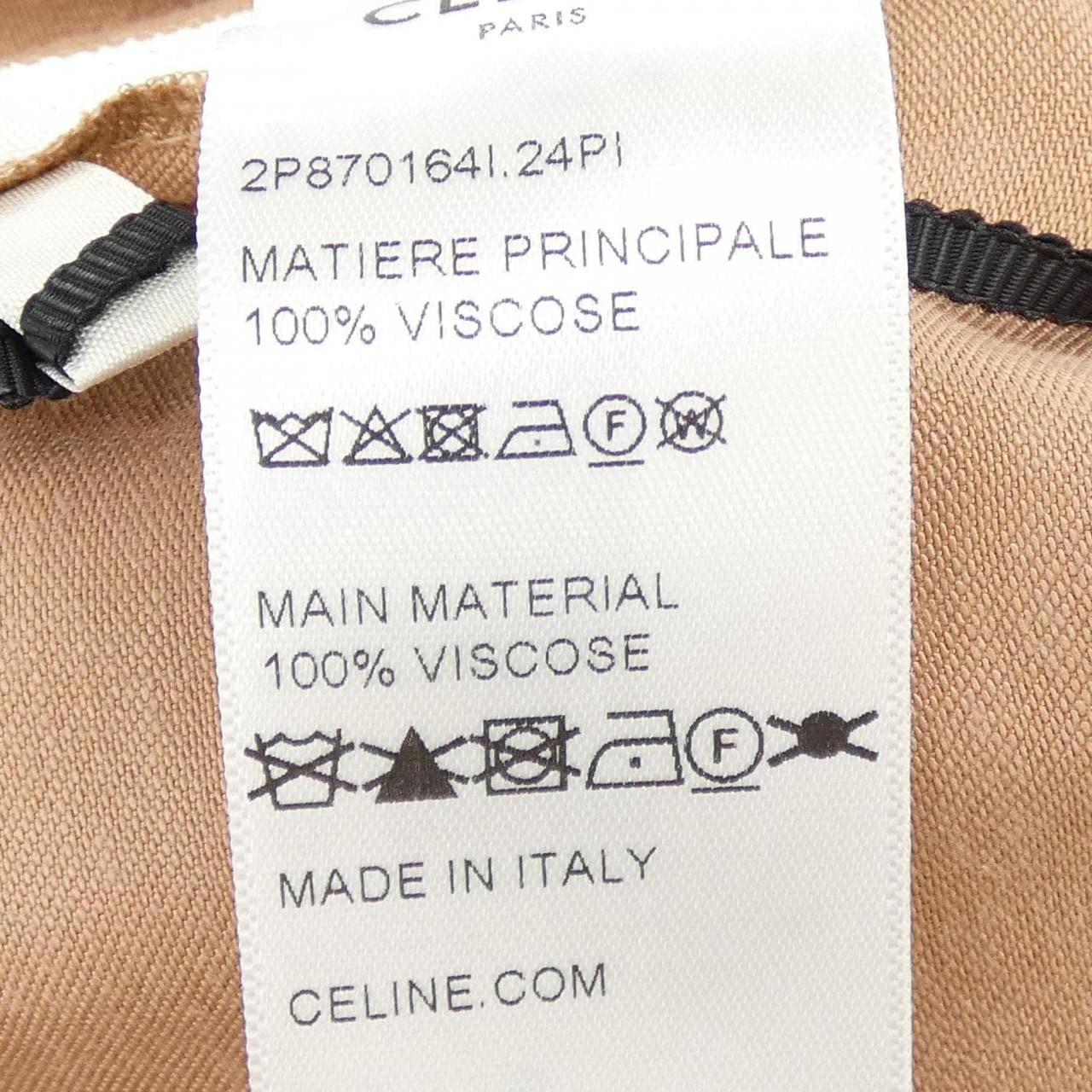 セリーヌ CELINE トリオンフ TRIOMPHE 2P870164I パンツ