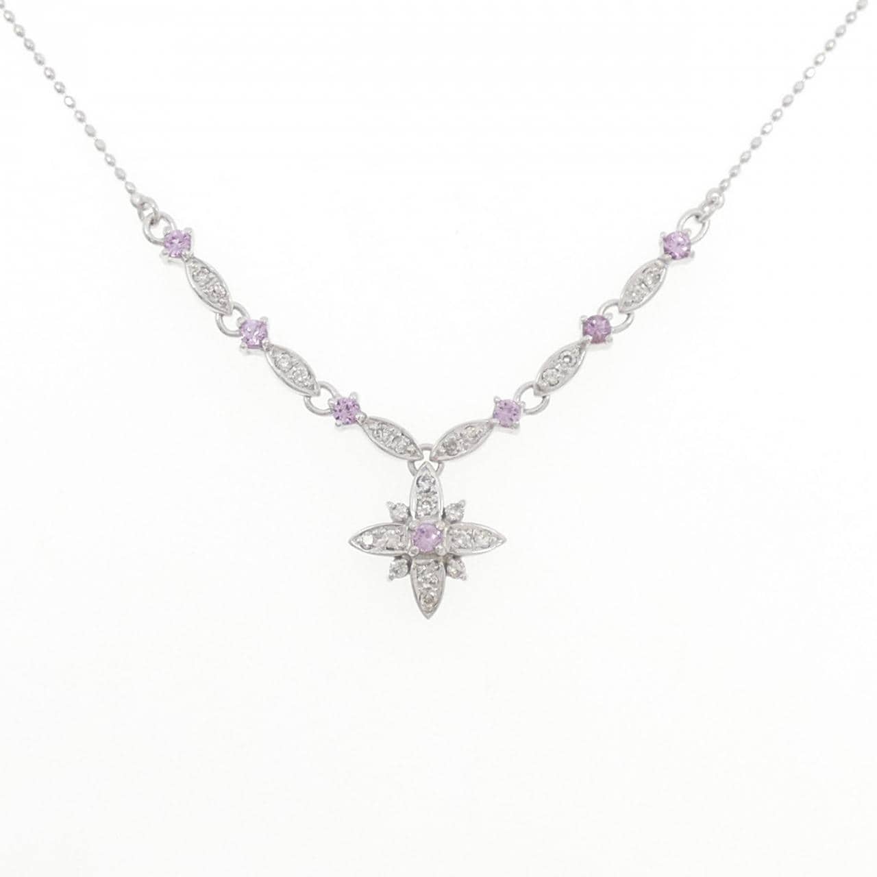 サマンサティアラ サファイヤ ネックレス