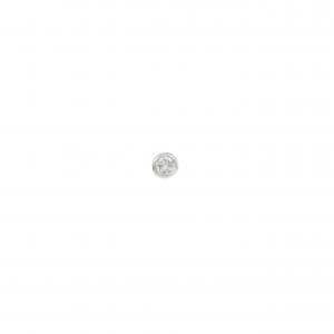 PT900 ダイヤモンド ピアス 0.10CT 片耳
