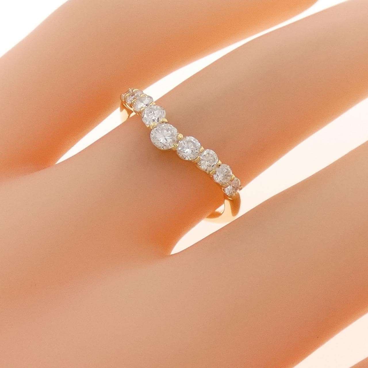 K18YG ダイヤモンド リング 0.53CT