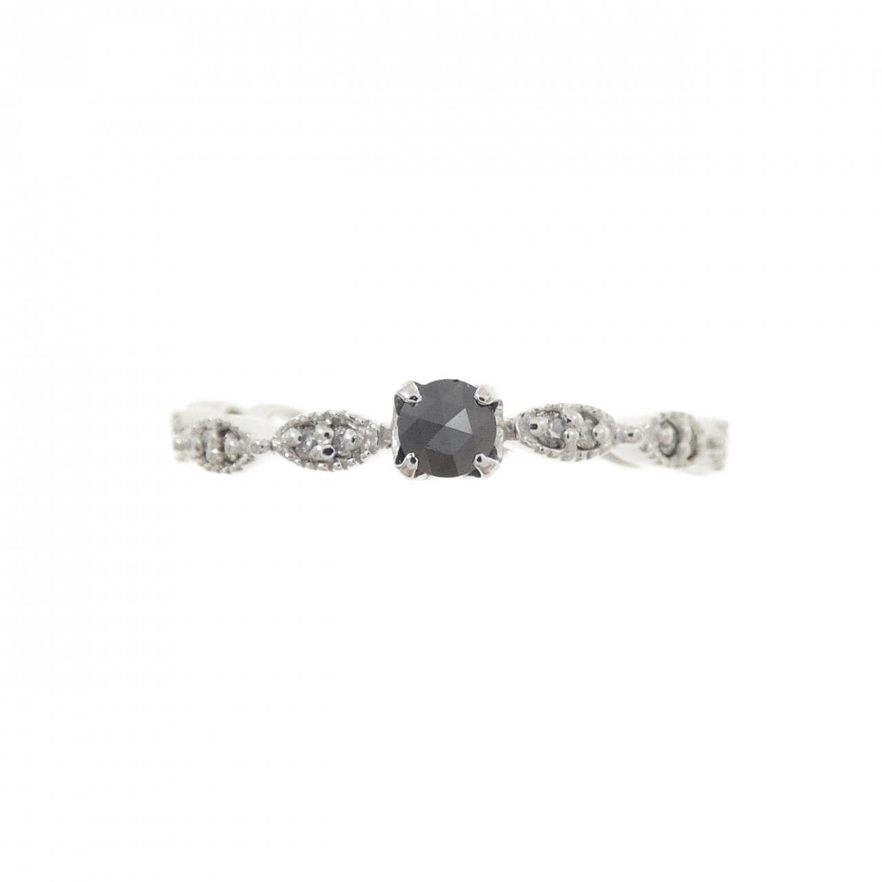 K18WG ダイヤモンド リング 0.11CT