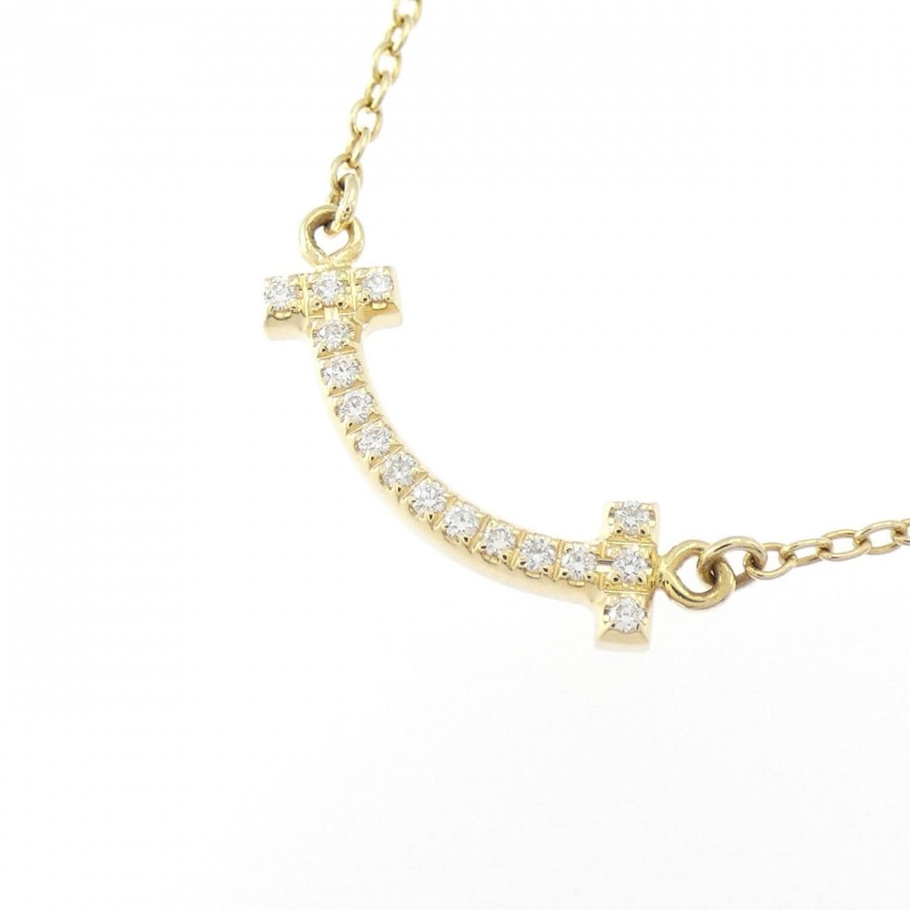 ティファニー Tスマイル ミニ ネックレス