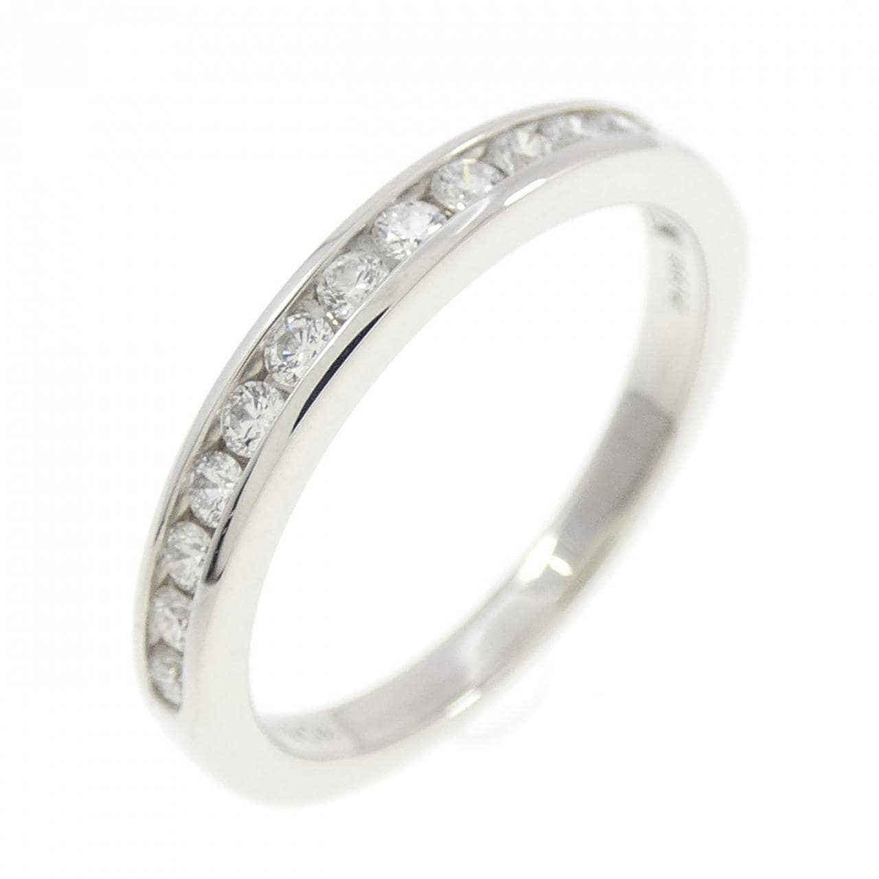 ティファニー ハーフサークル チャネルセッティング リング