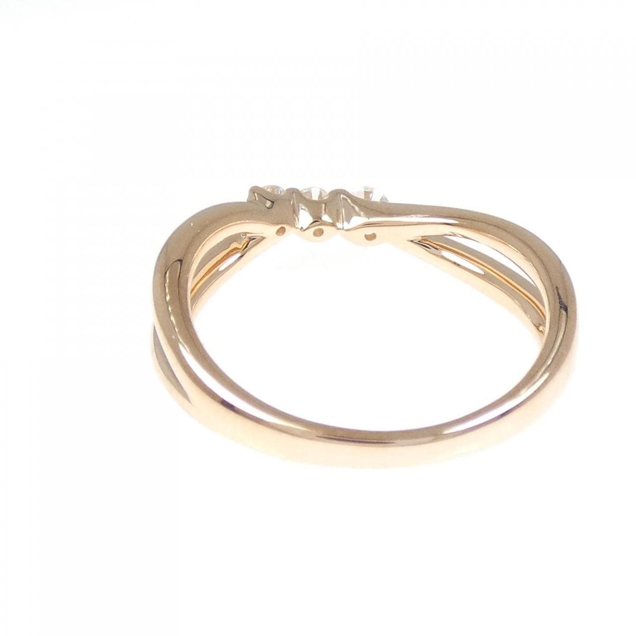 K18PG ダイヤモンド リング 0.20CT