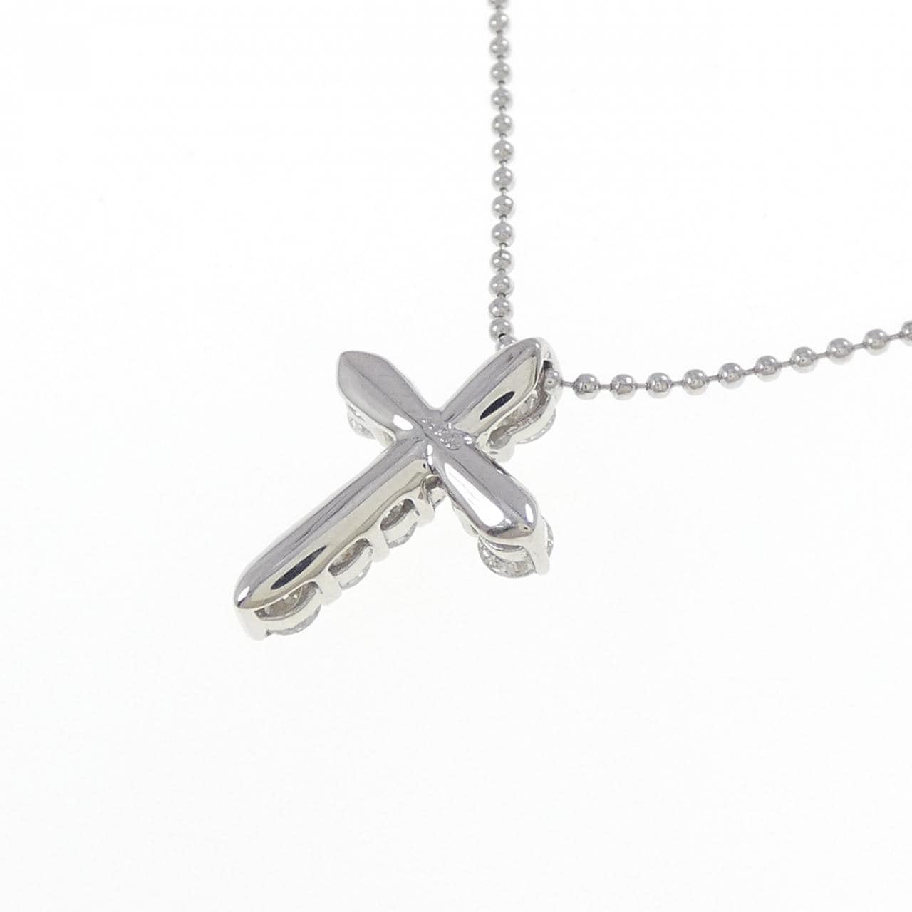 PT900/PT850 クロス ダイヤモンド ネックレス 0.50CT