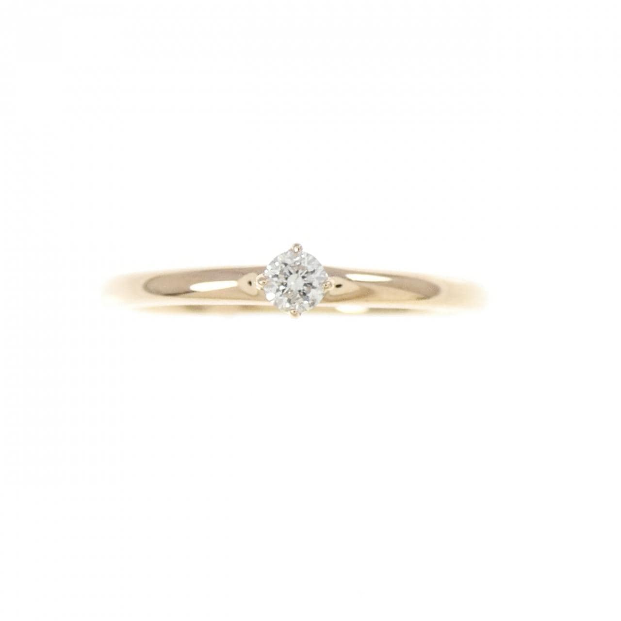 K10PG ダイヤモンド リング 0.05CT