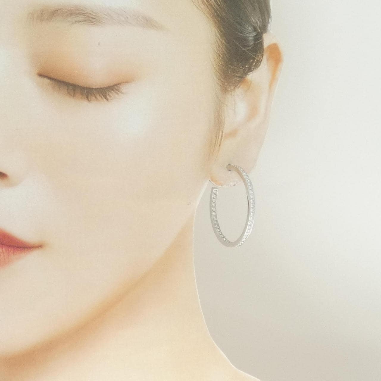 カルティエ ダイヤモンド ピアス