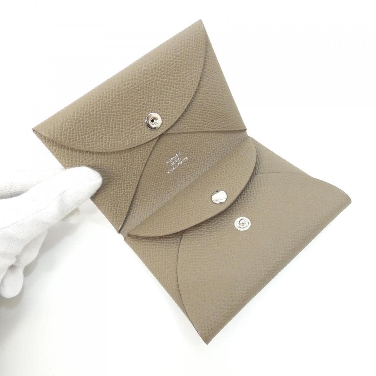 【未使用品】エルメス カルヴィ デュオ 083035CK コインケース