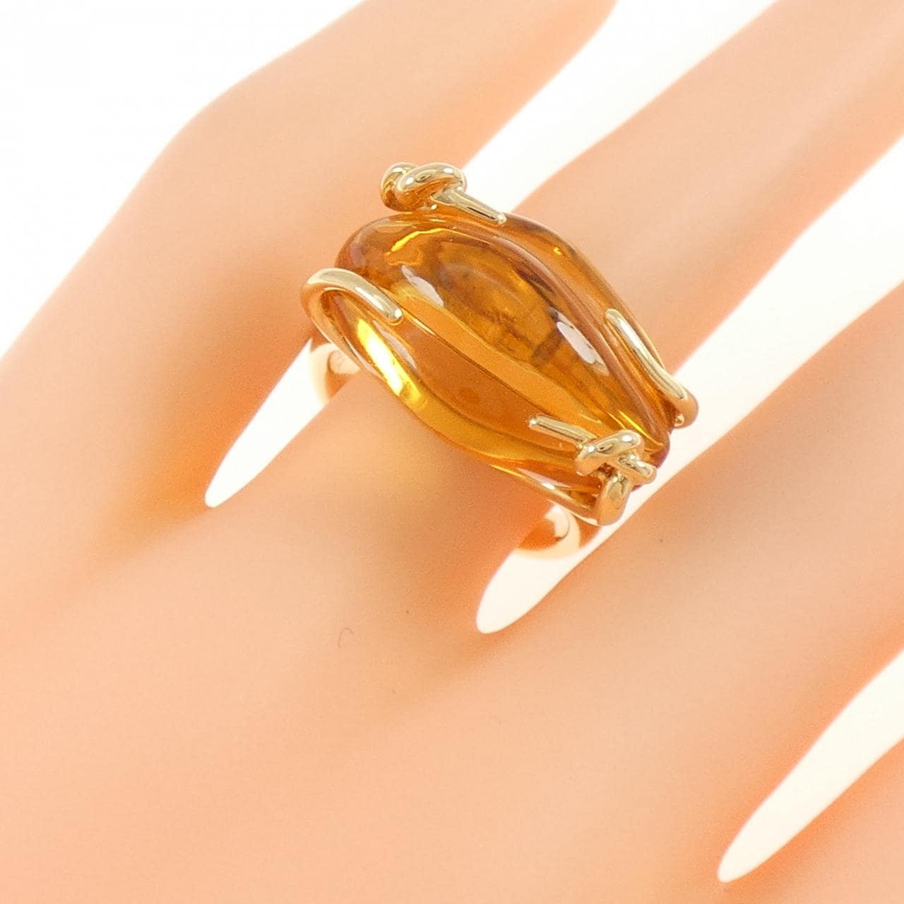 タサキ シトリン リング