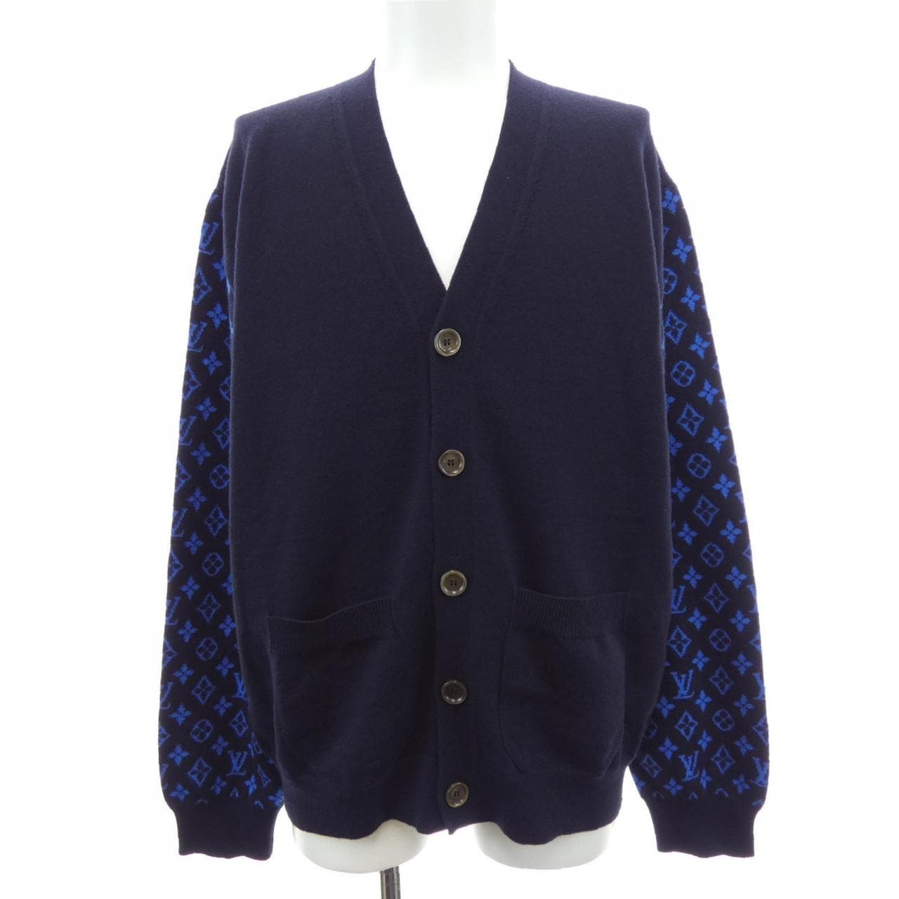ルイヴィトン LOUIS VUITTON モノグラムミックス カシミヤカーディガン HON43WR93 カーディガン