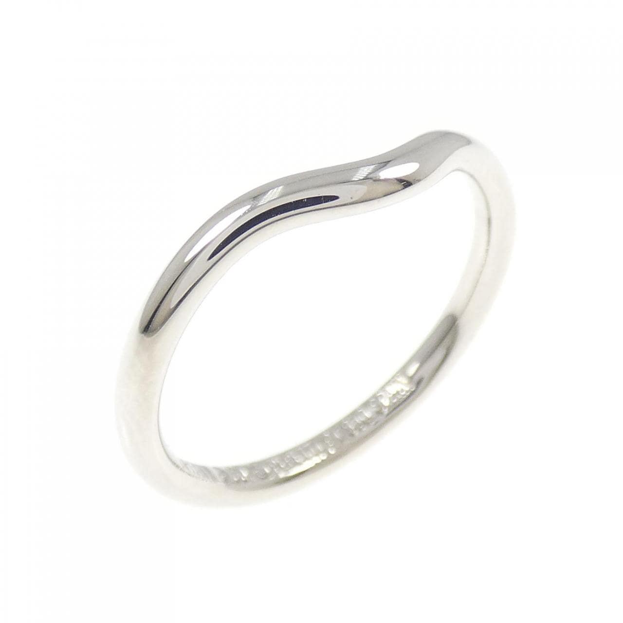 ティファニー カーブド リング