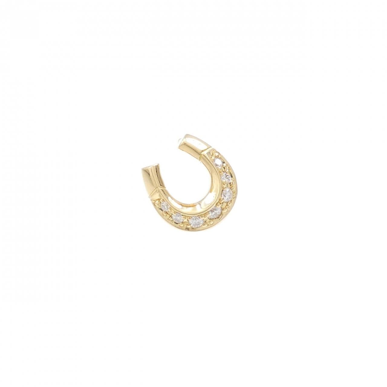 SJX Horseshoe Earrings (Single) 0.06CT