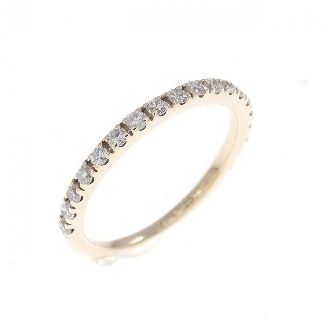 K10PG ダイヤモンド ピンキーリング 0.19CT
