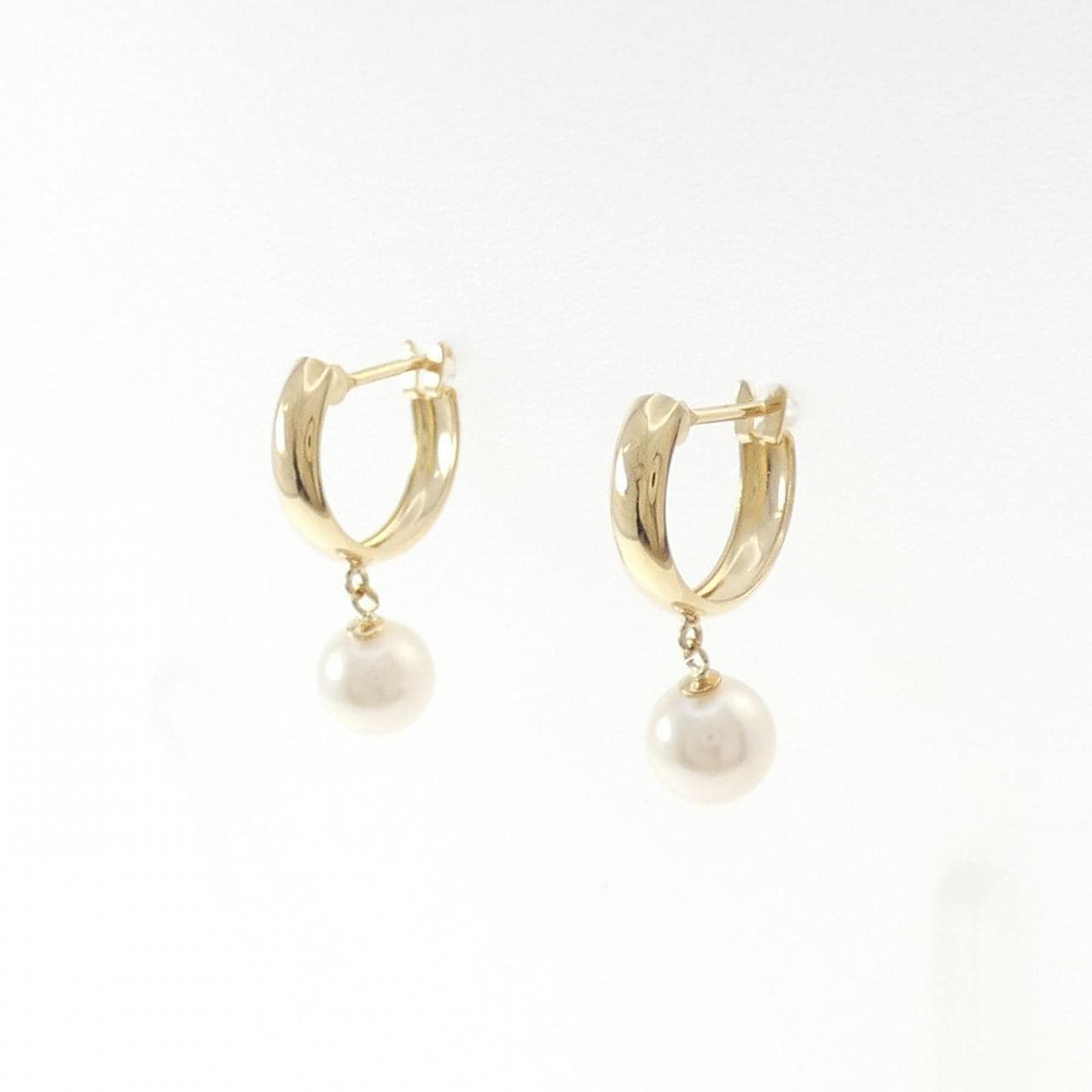 K18YG アコヤパール ピアス 5.9mm