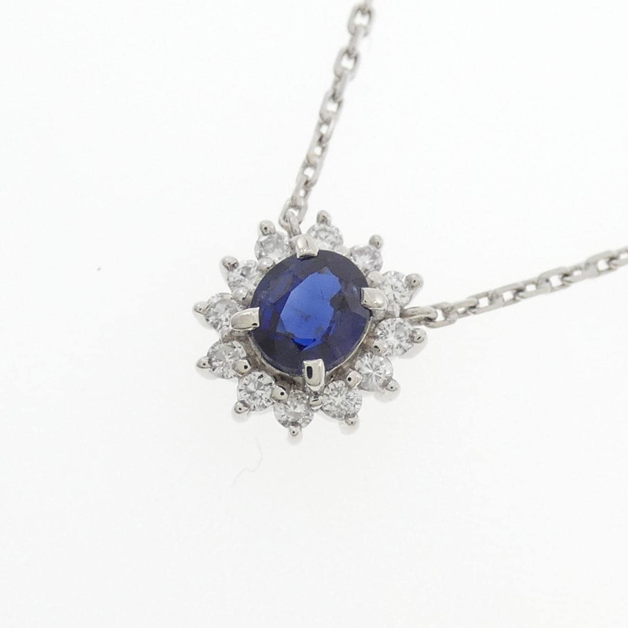PT サファイヤ ネックレス 0.51CT