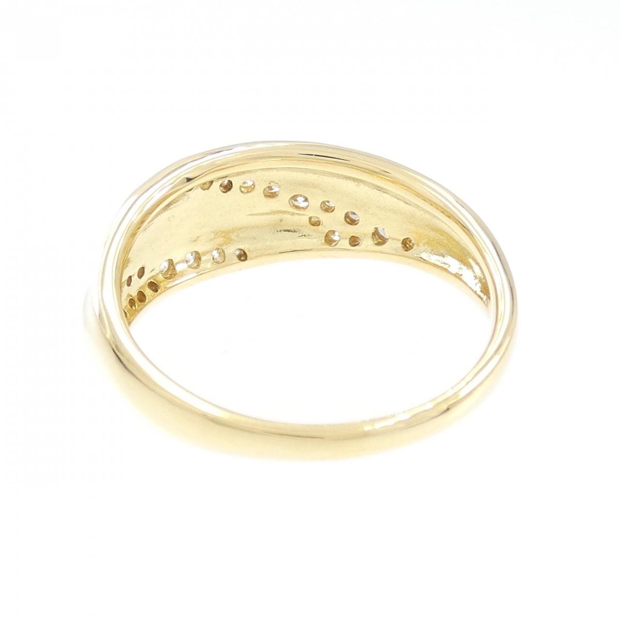K18YG ダイヤモンド リング 0.25CT